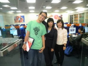 Leo is like our part-time Personal Tutor. He keeps reminding us to count every hour.