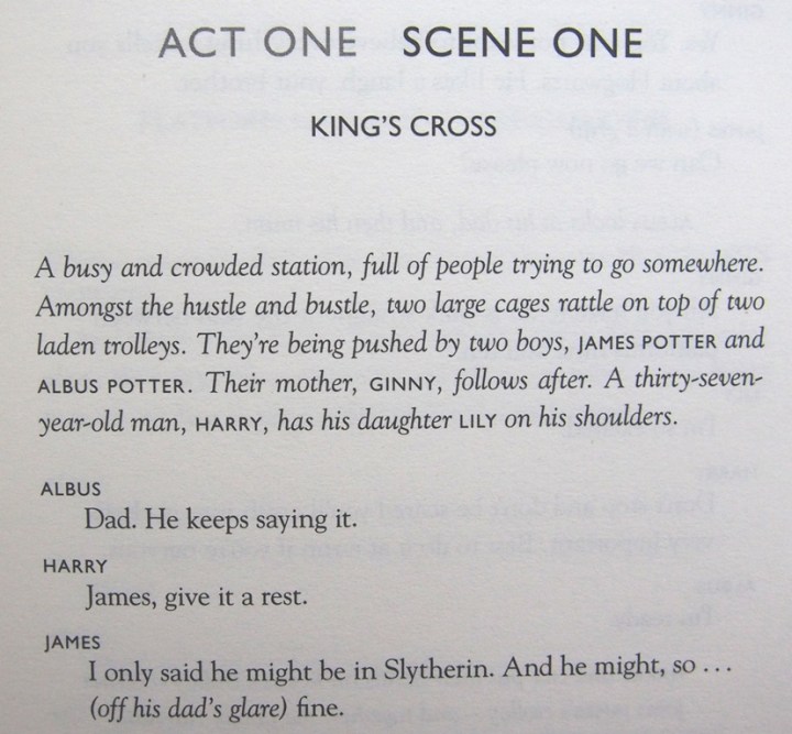 Harry Potter and the Cursed Child